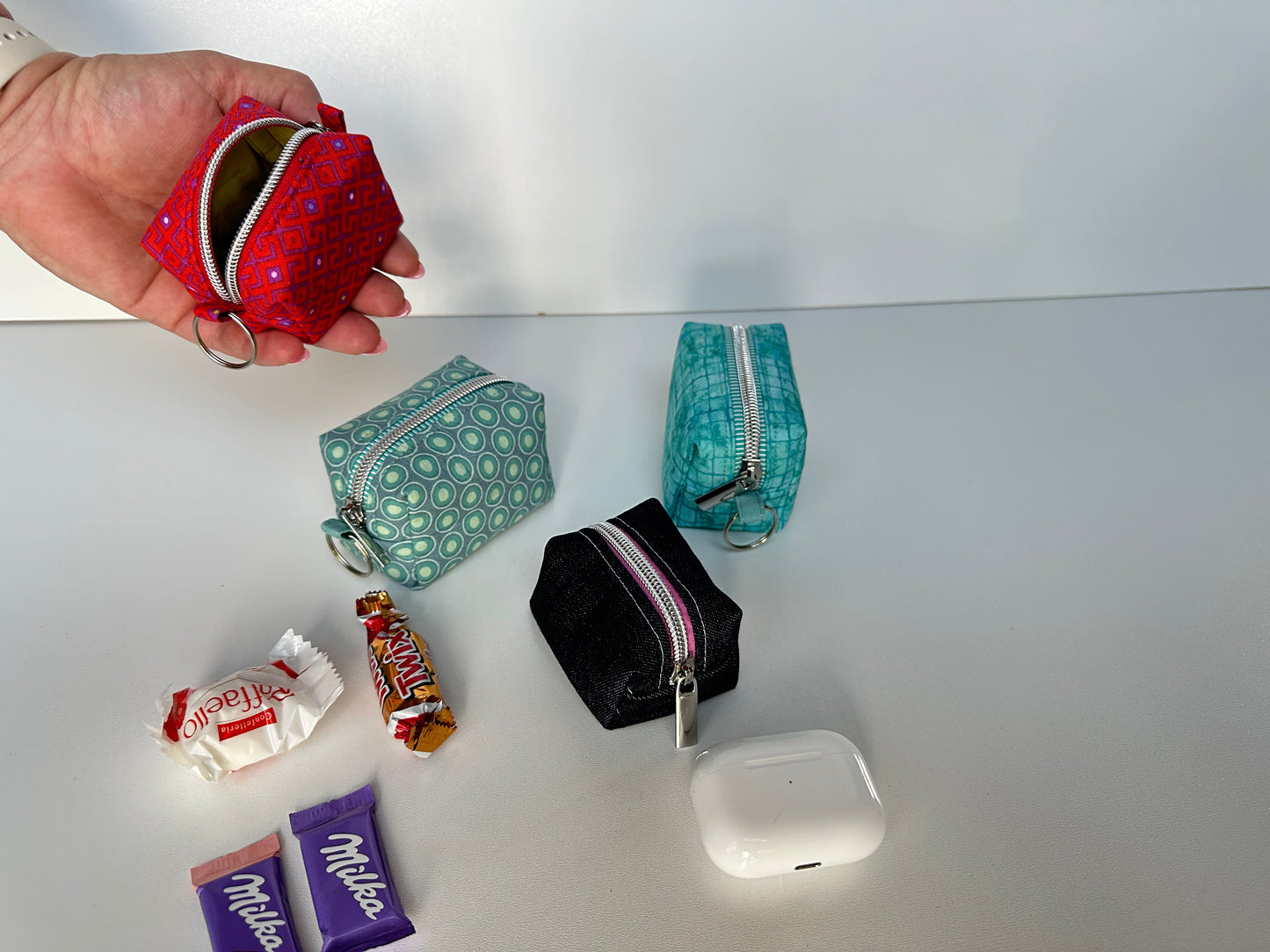 Mini-Boxy-Bag in 2 Größen (mit kostenlosem Schnittmuster)