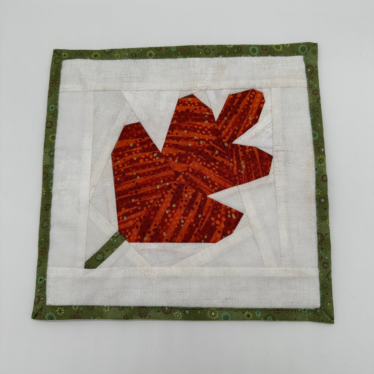 Herbst-Untersetzer (Mug Rugs), FPP, 4 Motive