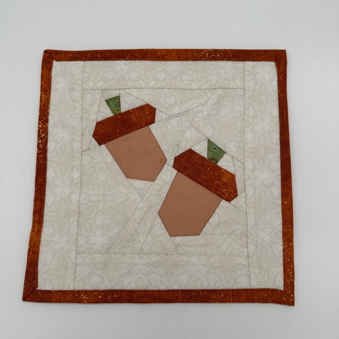 Herbst-Untersetzer (Mug Rugs), FPP, 4 Motive