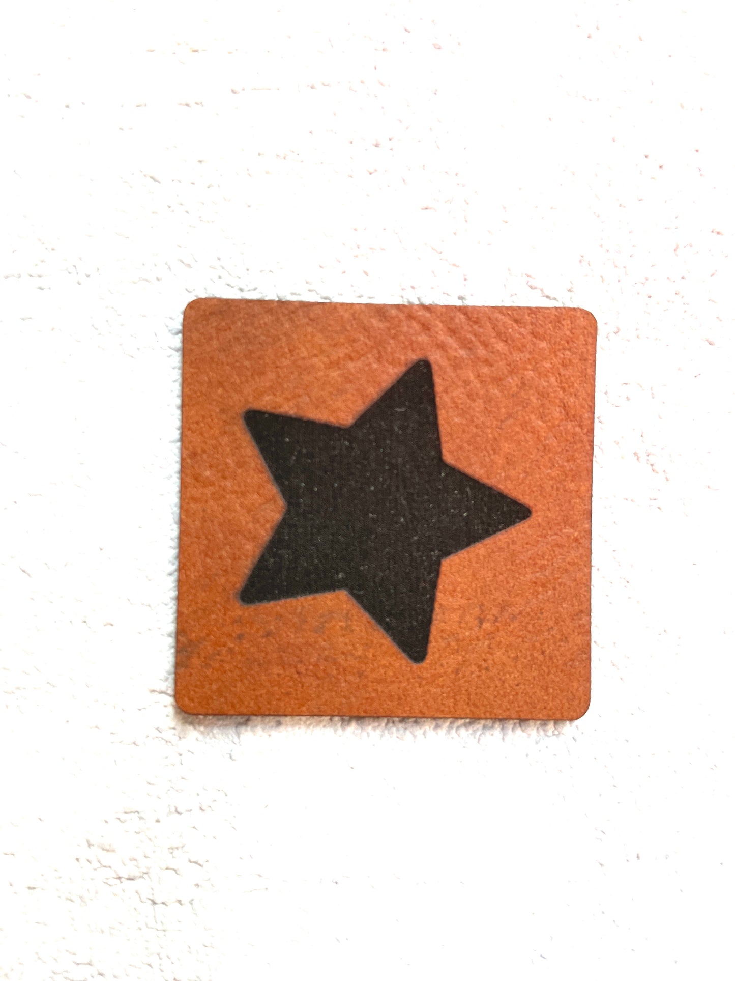 Kunstlederpatches, 7 Stück, 6 verschiedene Designs!