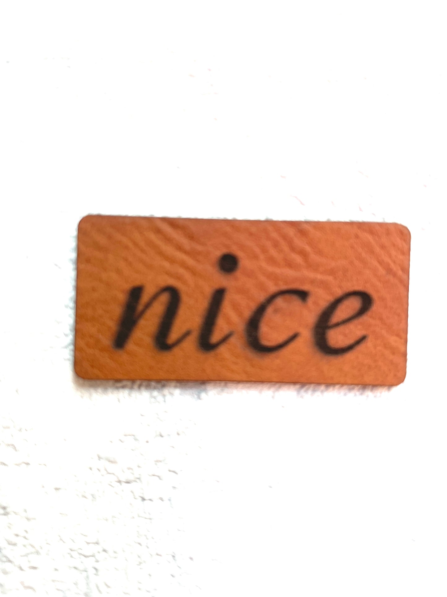 Kunstlederpatches, 7 Stück, 6 verschiedene Designs!