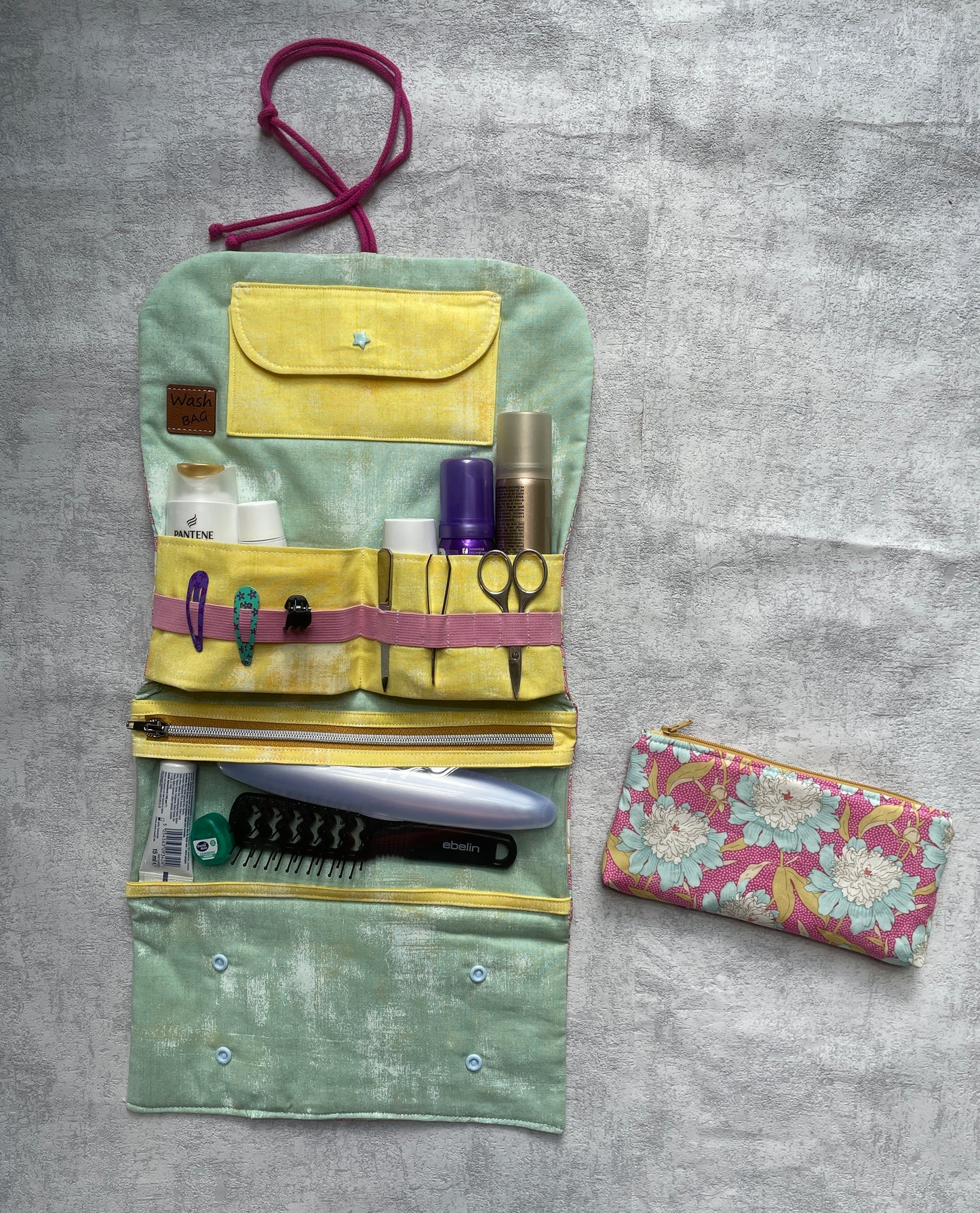 Stoffpaket für die Wash Bag Sybille