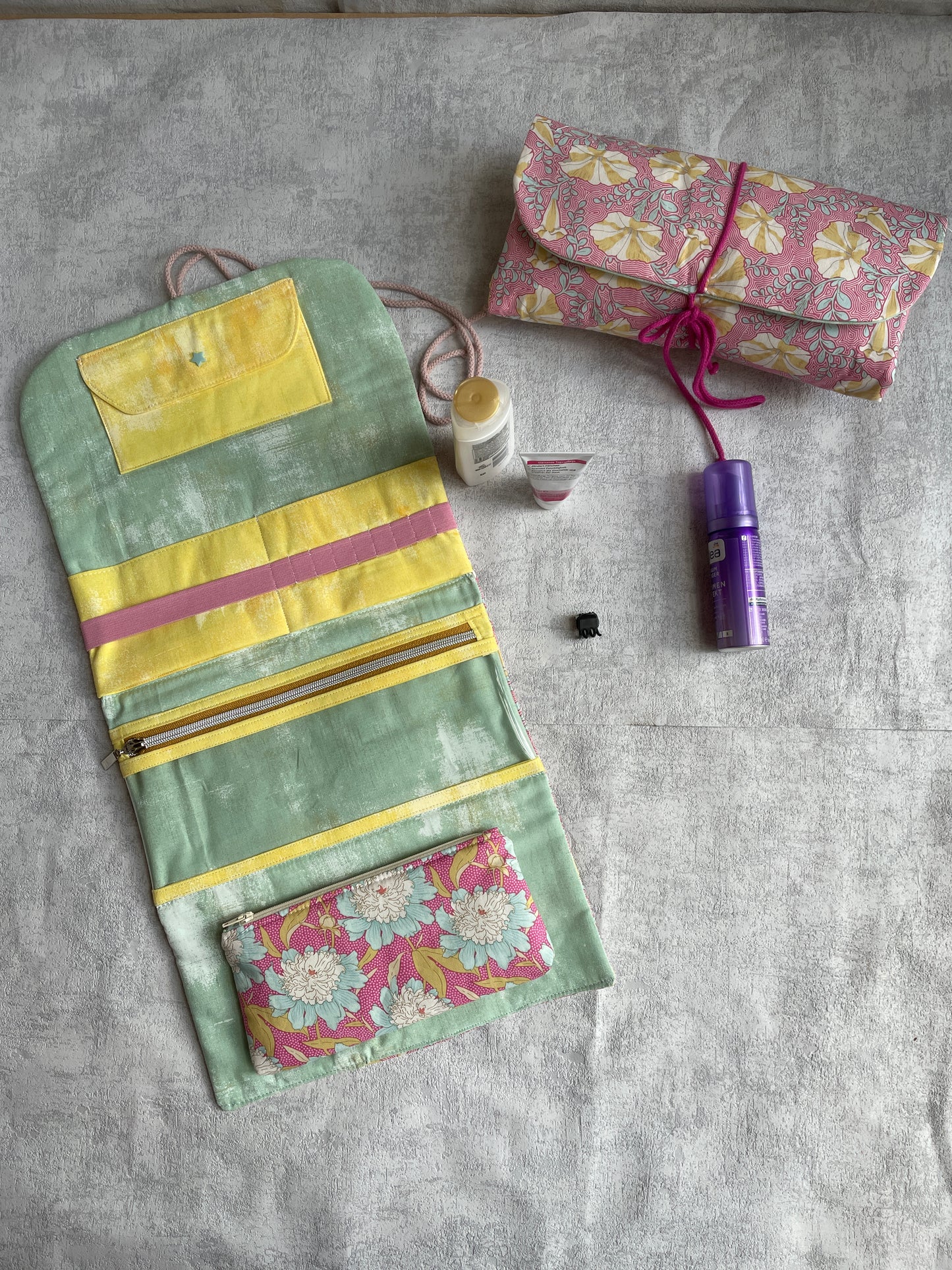 Stoffpaket für die Wash Bag Sybille