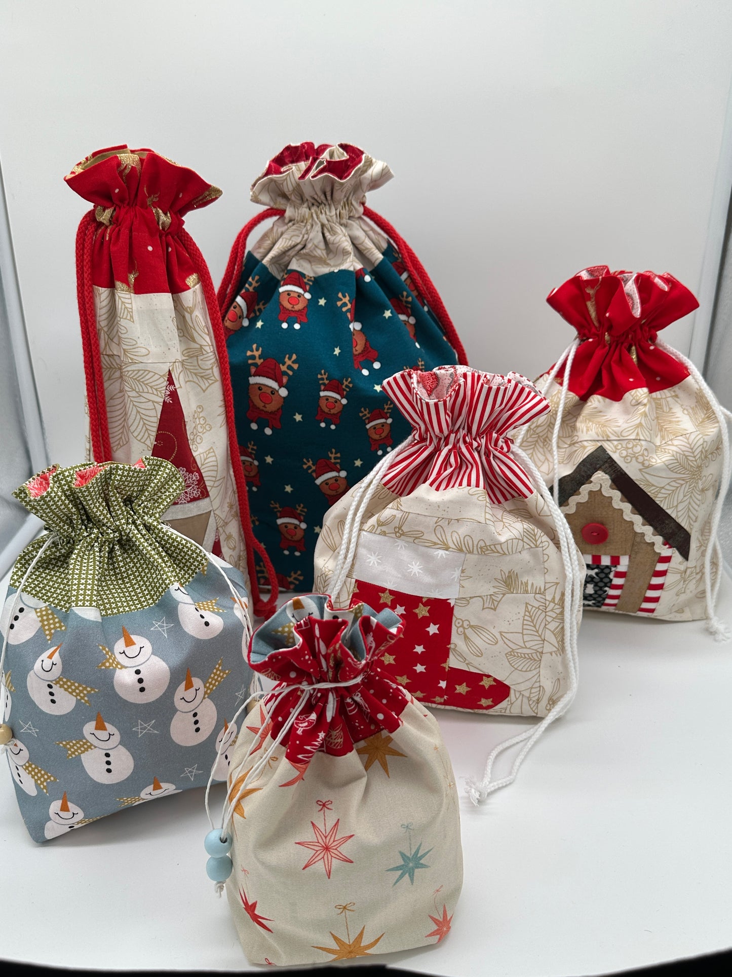 Kordelsäckchen Fritzi in 6 Größen, Nähanleitung