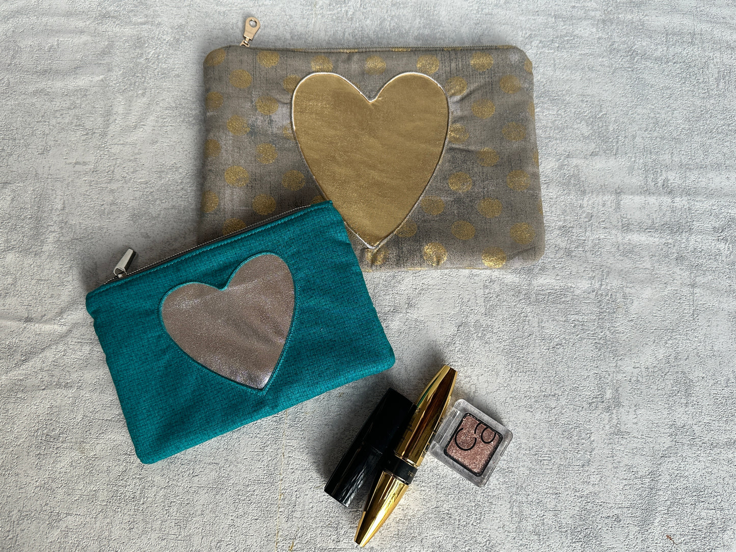Täschchen mit Herz, 💕 "Valentina", Schablonenset