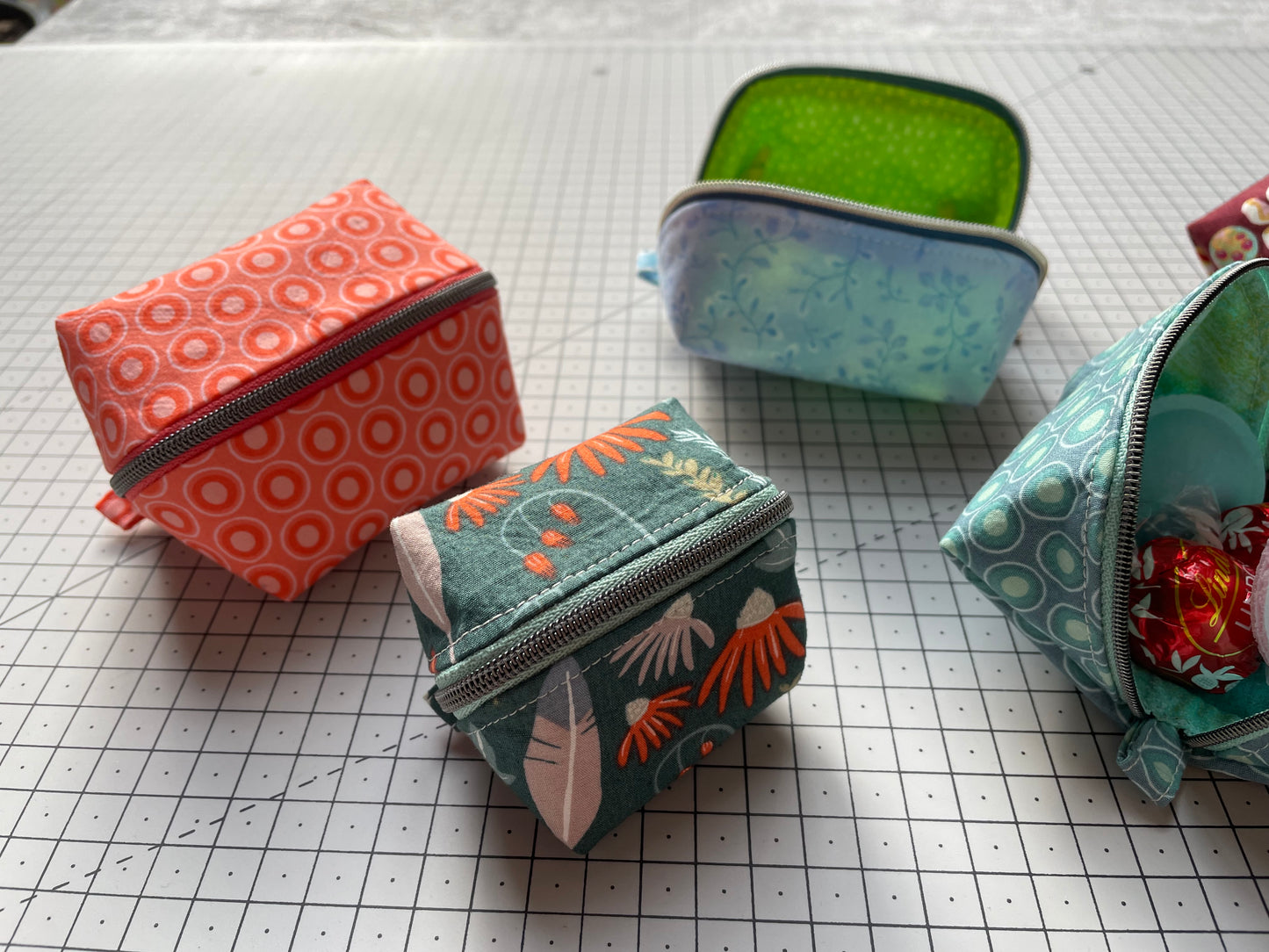 Würfel-Magic-Pouch, zwei Größen, Nähanleitung inkl. Schnittmuster