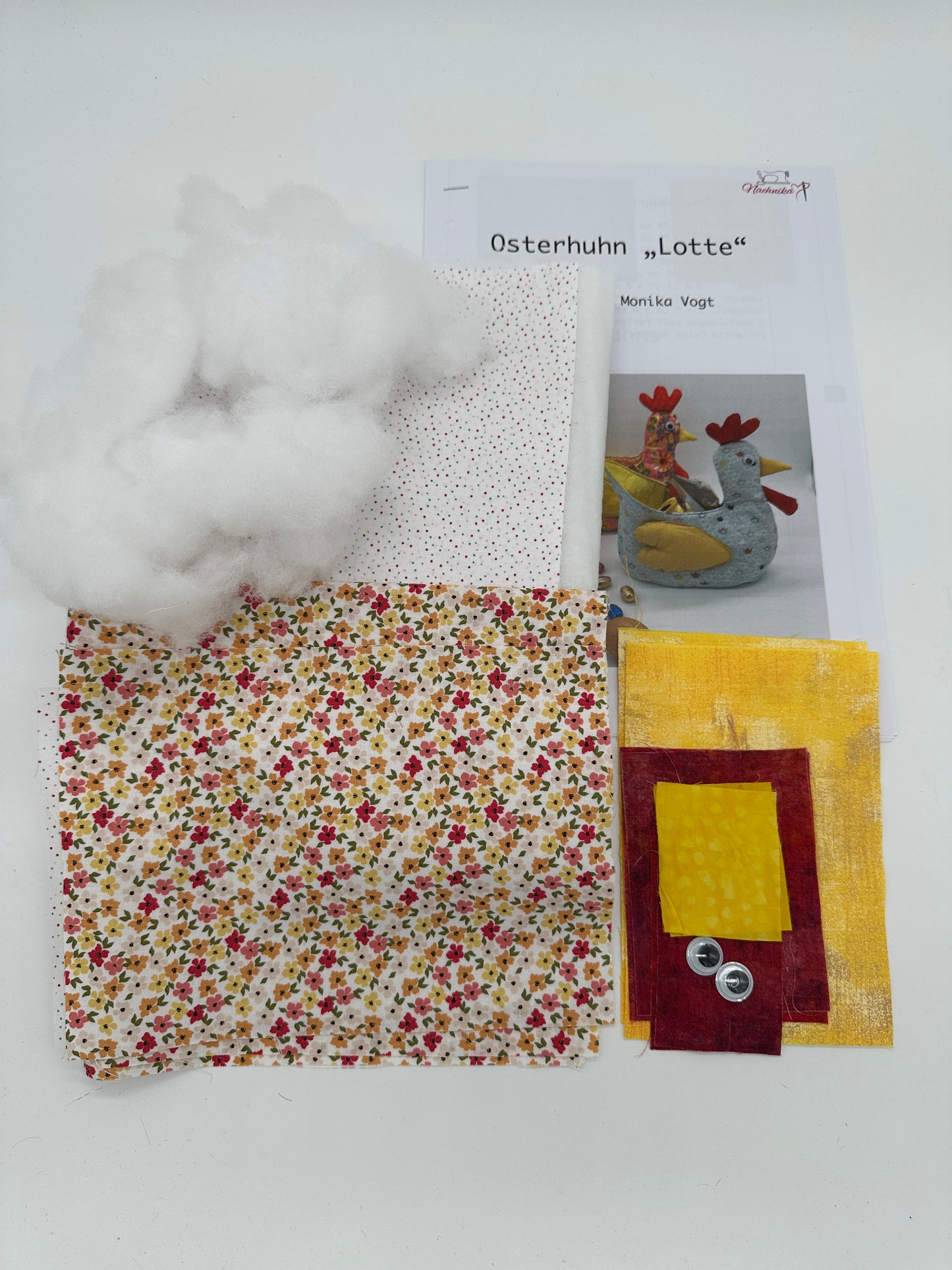 Stoffpaket Osterhuhn Lotte