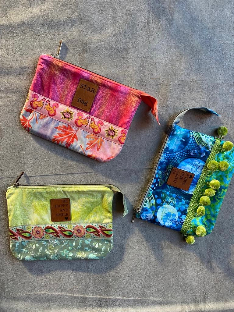 Täschchen Star-Bag, detaillierte Nähanleitung