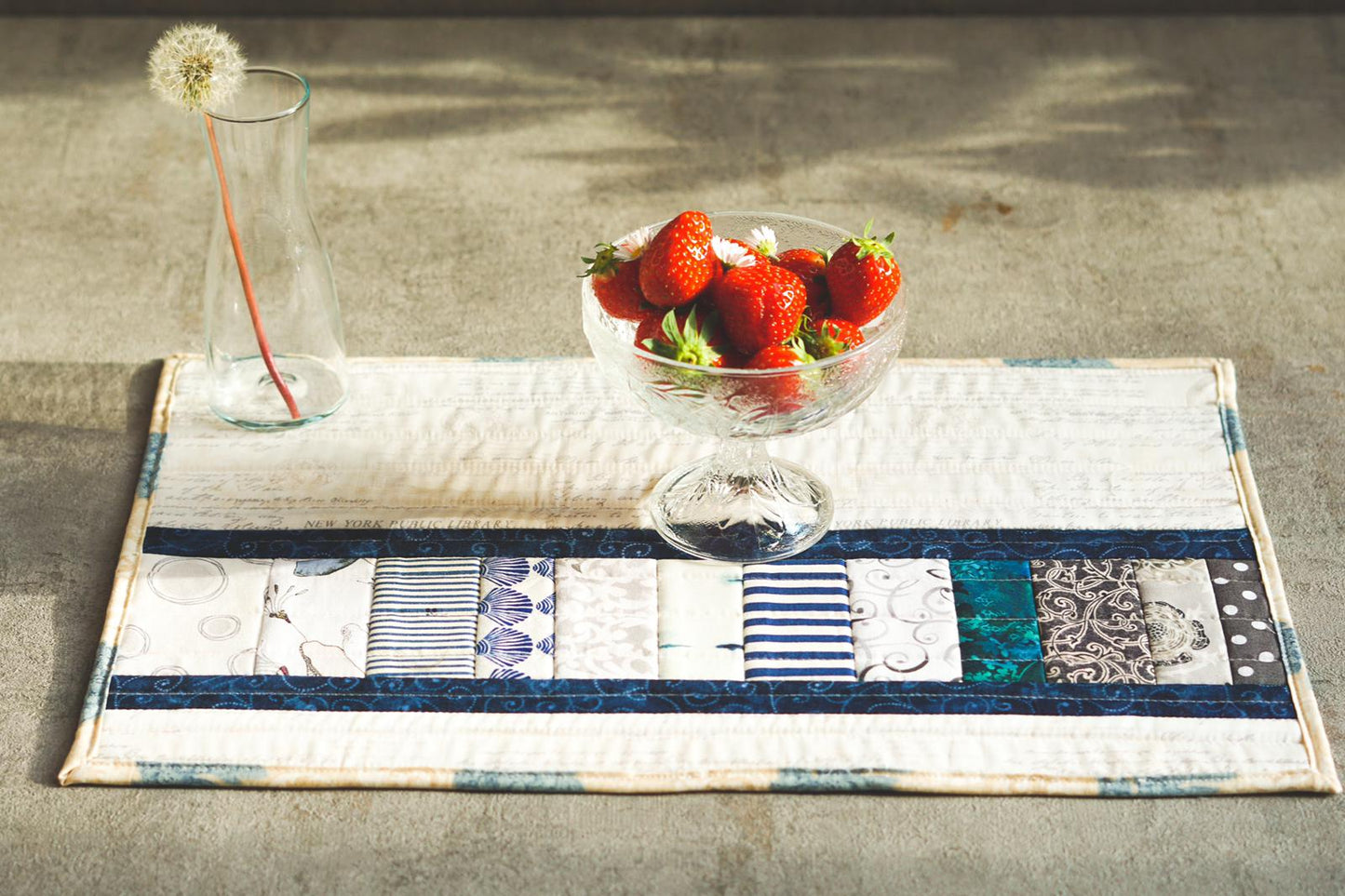 Tischset in drei Variationen, detaillierte Nähanleitung