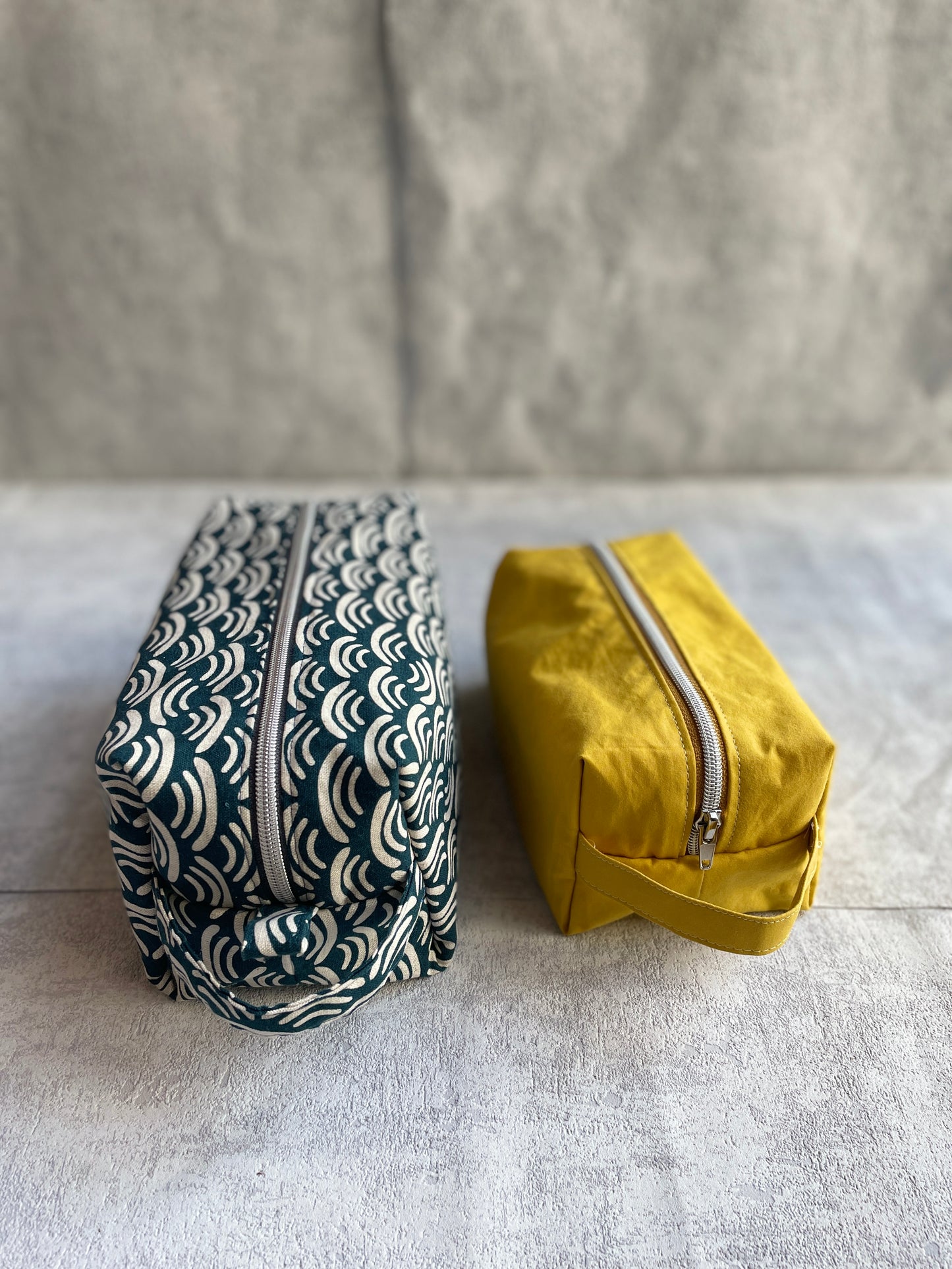 Kosmetiktasche für Sie und Ihn, Boxy-Bag in 2 Größen, Nähanleitung