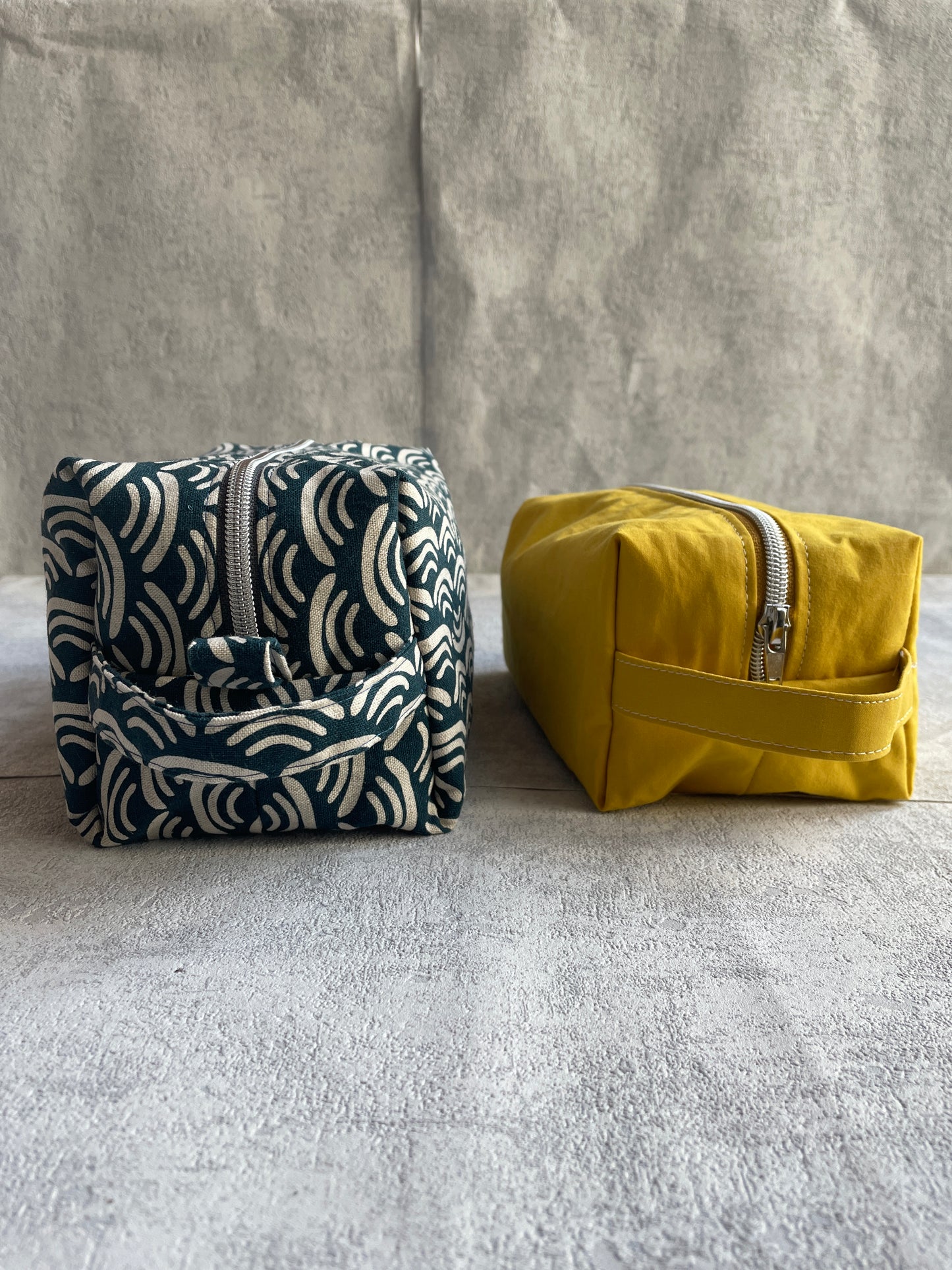 Kosmetiktasche für Sie und Ihn, Boxy-Bag in 2 Größen, Nähanleitung