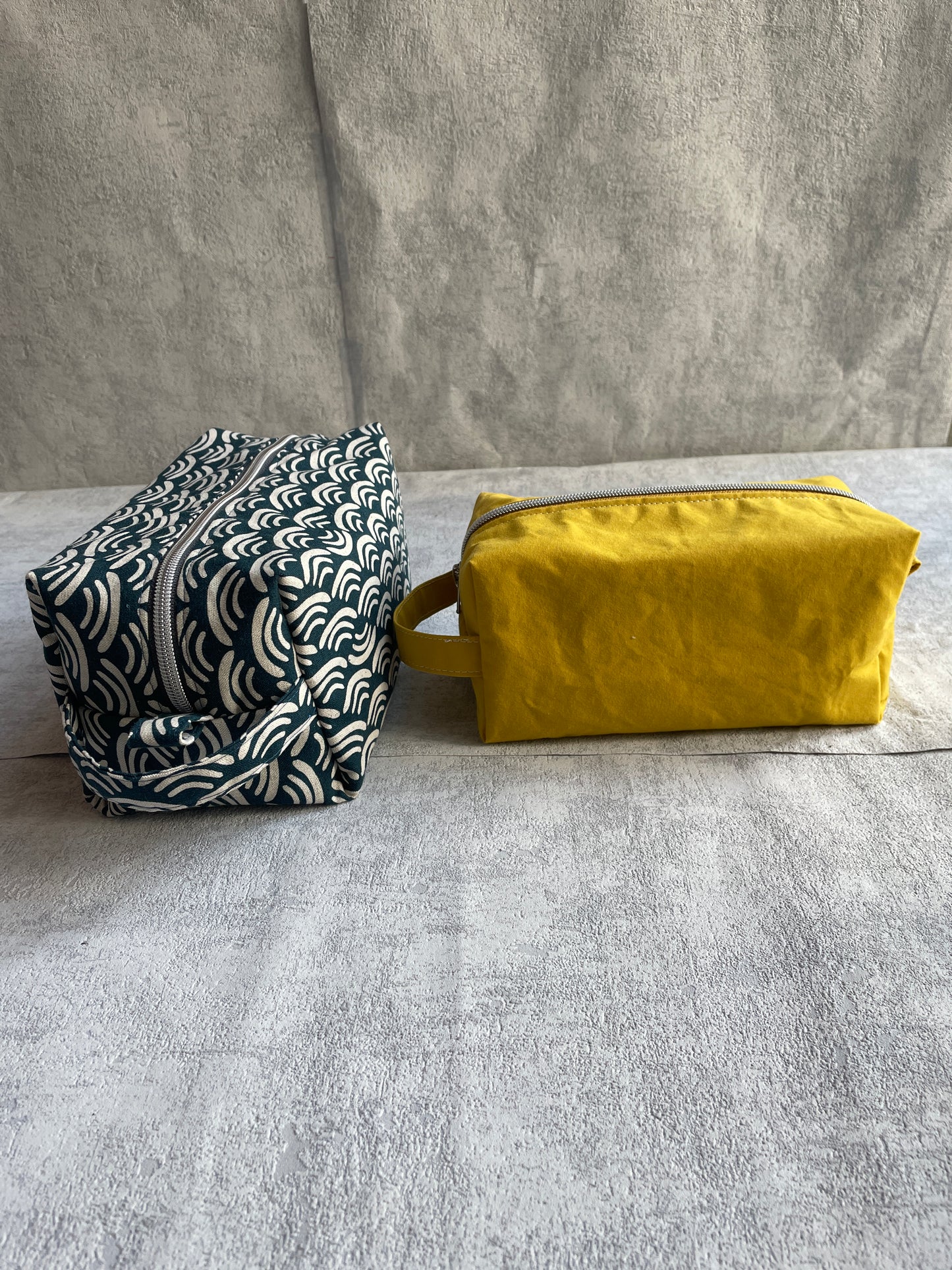 Kosmetiktasche für Sie und Ihn, Boxy-Bag in 2 Größen, Nähanleitung