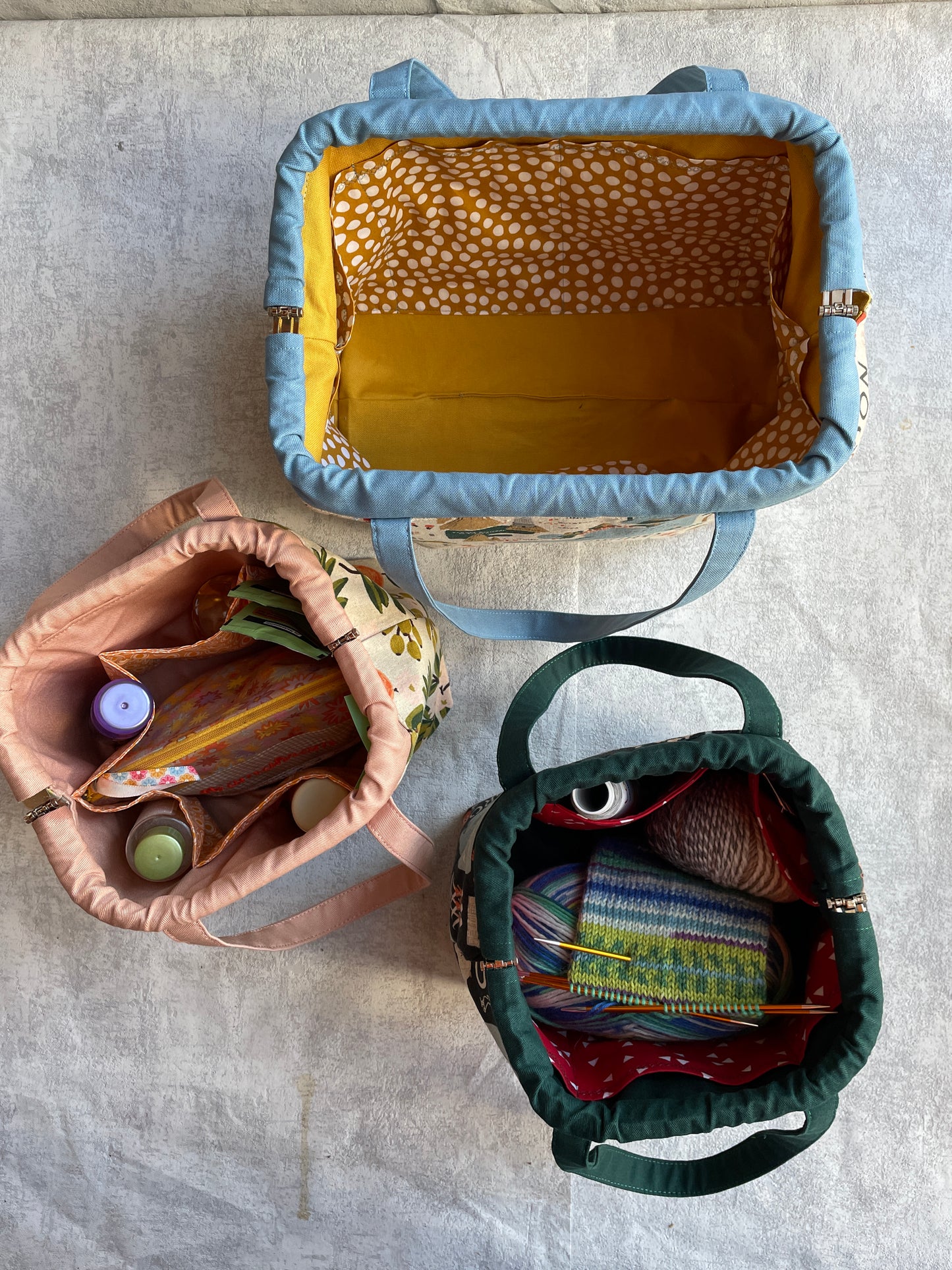 Bügeltasche Martha groß, Schablonenset