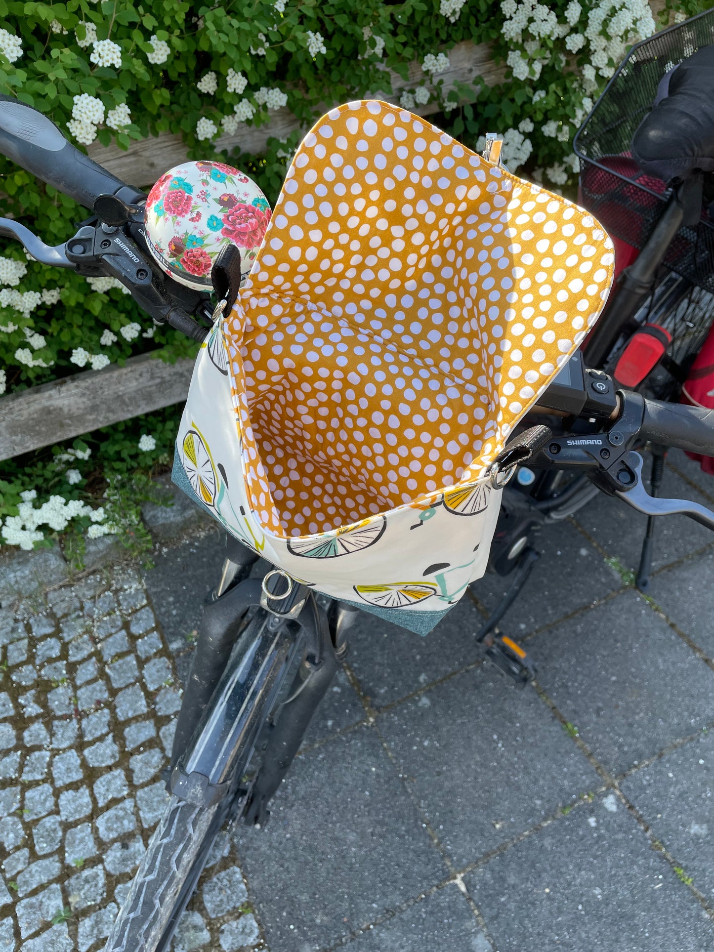 Fahrrad-Lenkertasche / Cross-Body-Bag, Schablonenset