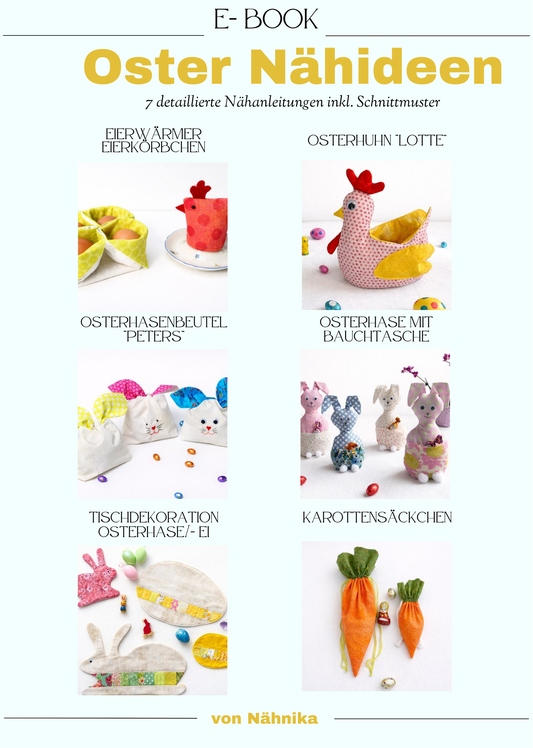 Osterzauber – 7 Nähideen für ein liebevolles Osterfest