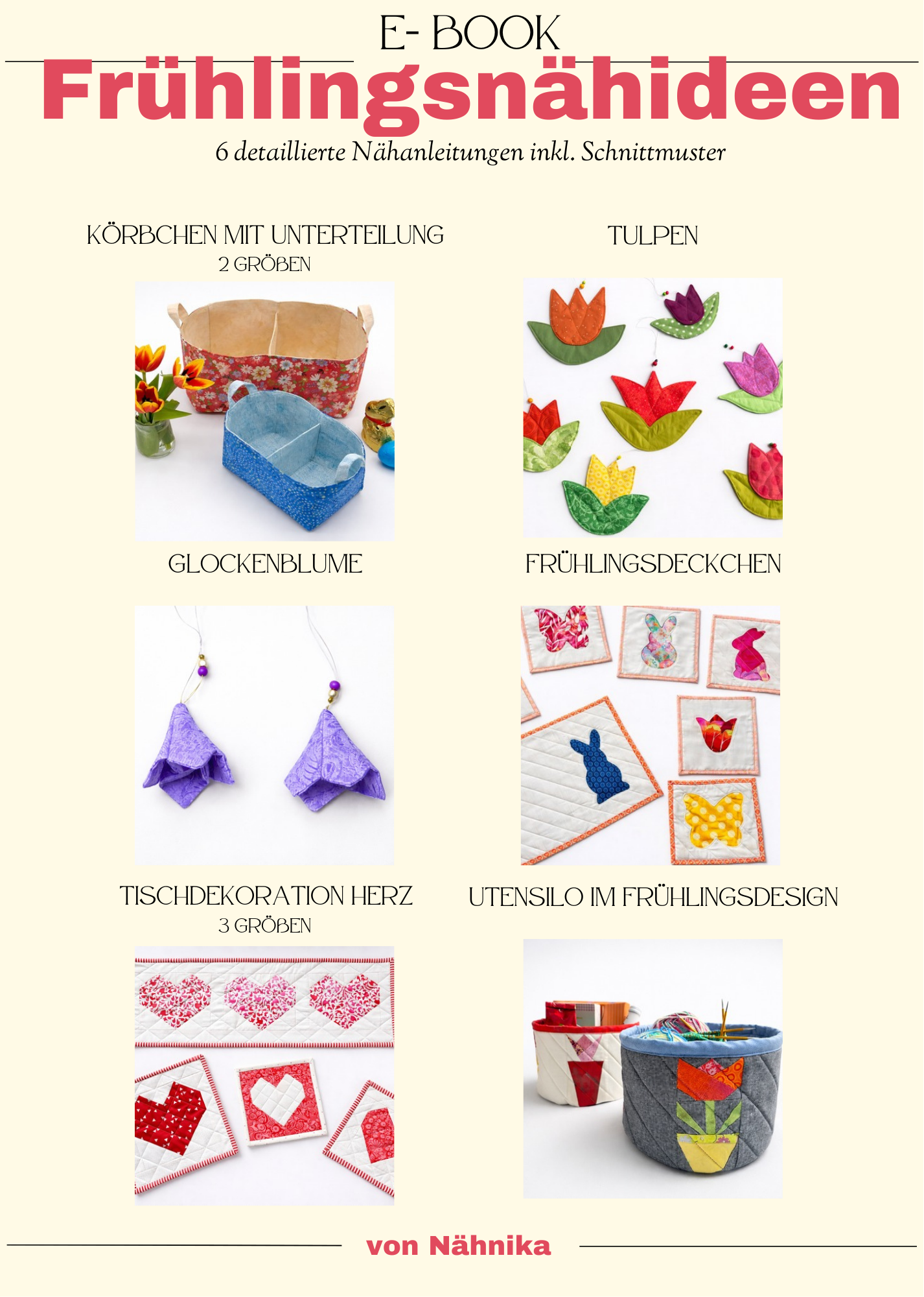 Frühlingszauber – 6 Nähideen für die schönste Zeit des Jahres