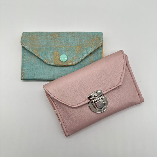 Geldbeutel mit Reißverschluss und Kartenfächer, Anleitung inkl. Schnittmuster