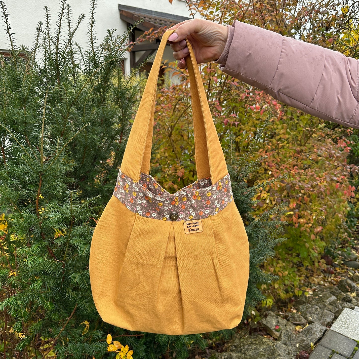 Beuteltasche "Anita", Anleitung inkl. Schablonen