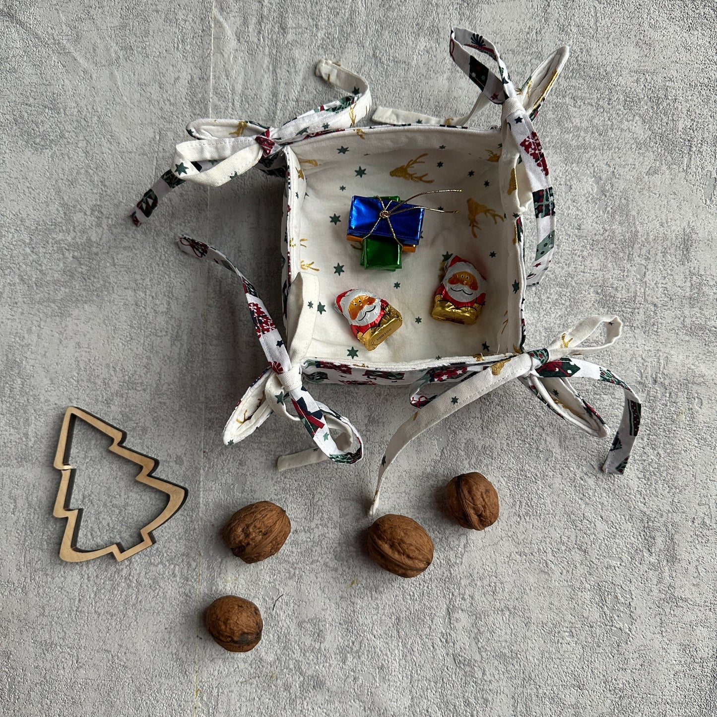 Körbchen "Leni" in drei Größen, Nähanleitung inkl. Schablonen