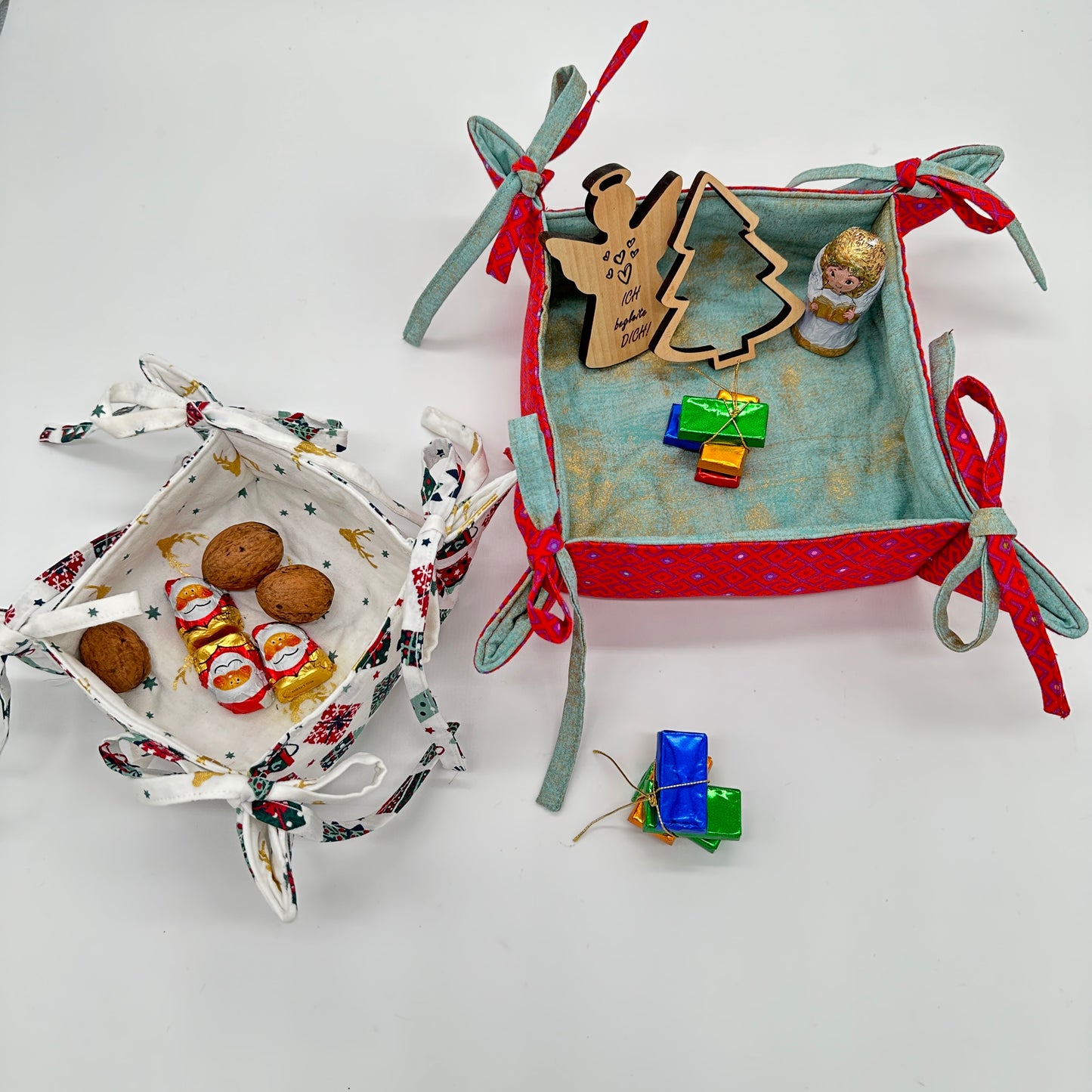 Körbchen "Leni" in drei Größen, Nähanleitung inkl. Schablonen