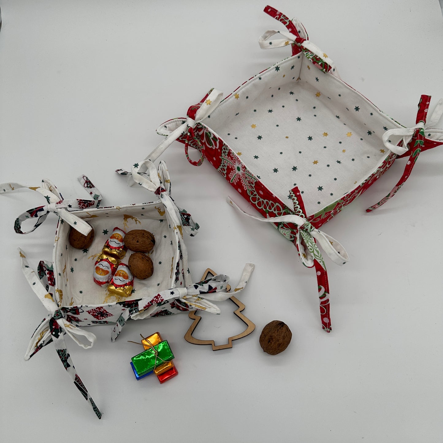 Körbchen "Leni" in drei Größen, Nähanleitung inkl. Schablonen