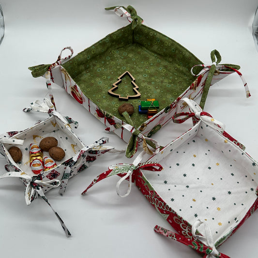 Körbchen "Leni" in drei Größen, Nähanleitung inkl. Schablonen