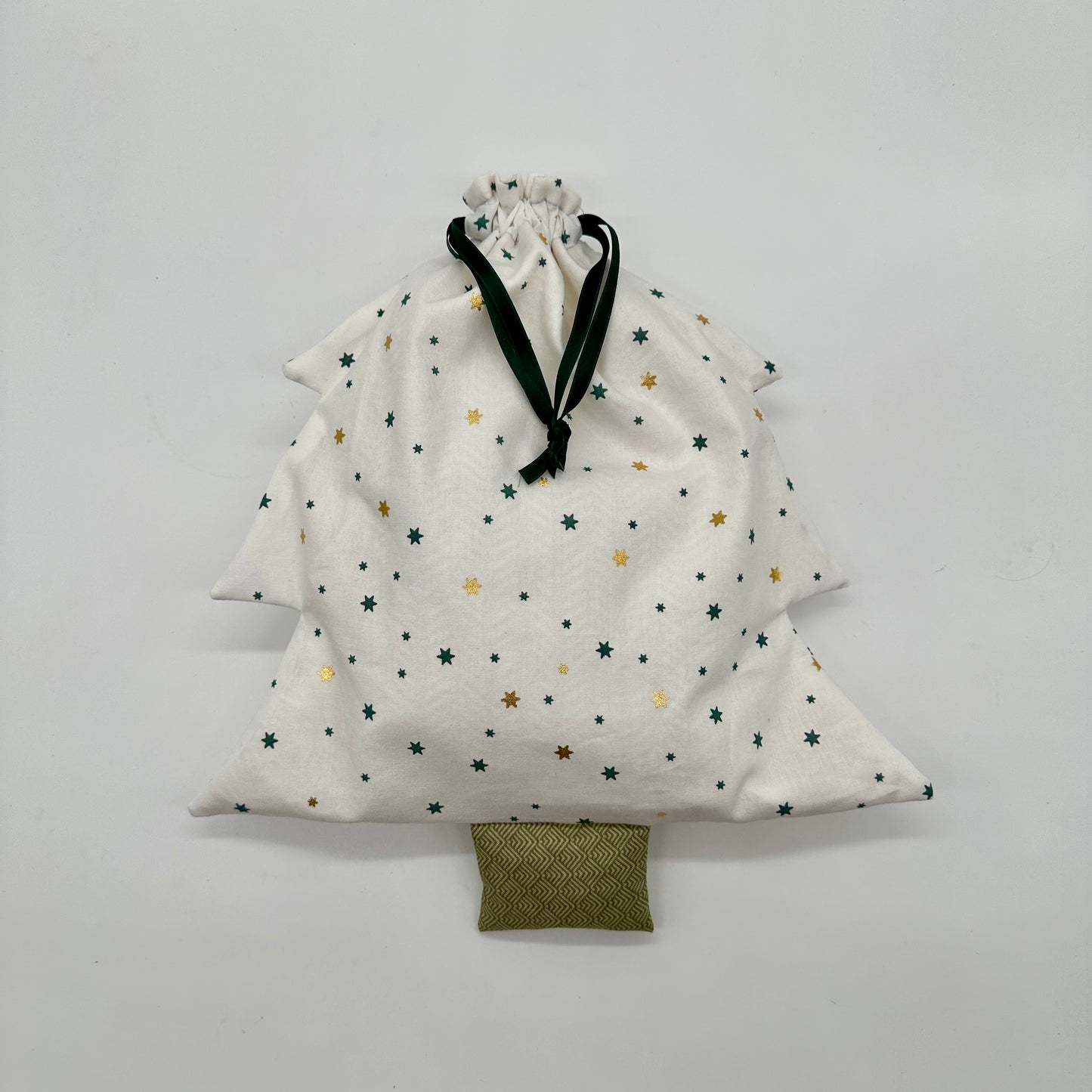 Tannenbaum-Säckchen in drei Größen, Anleitung inkl. Schnittmuster