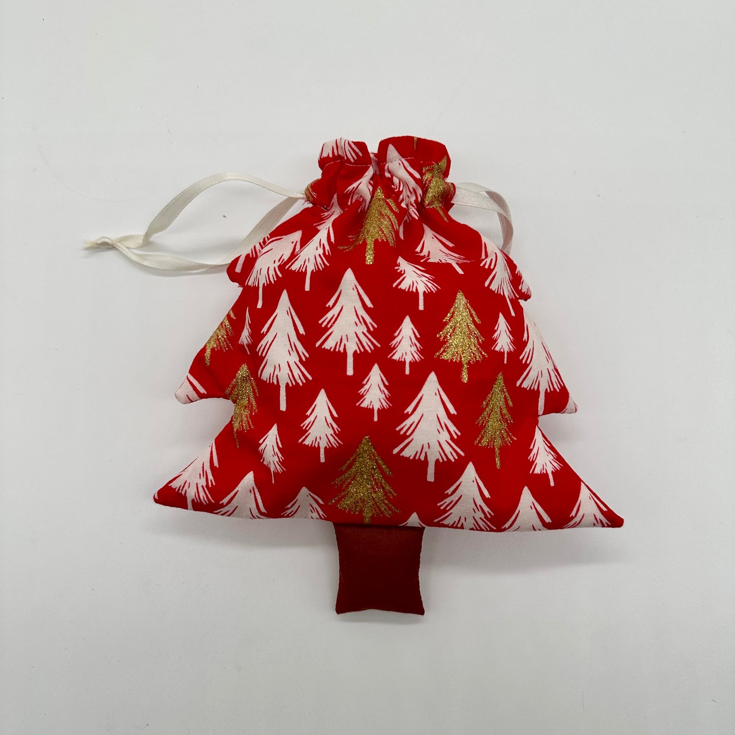 Tannenbaum-Säckchen in drei Größen, Anleitung inkl. Schnittmuster