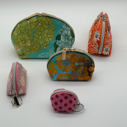 Täschchen "Trixi" in 5 Größen, Anleitung inkl. Schnittmuster