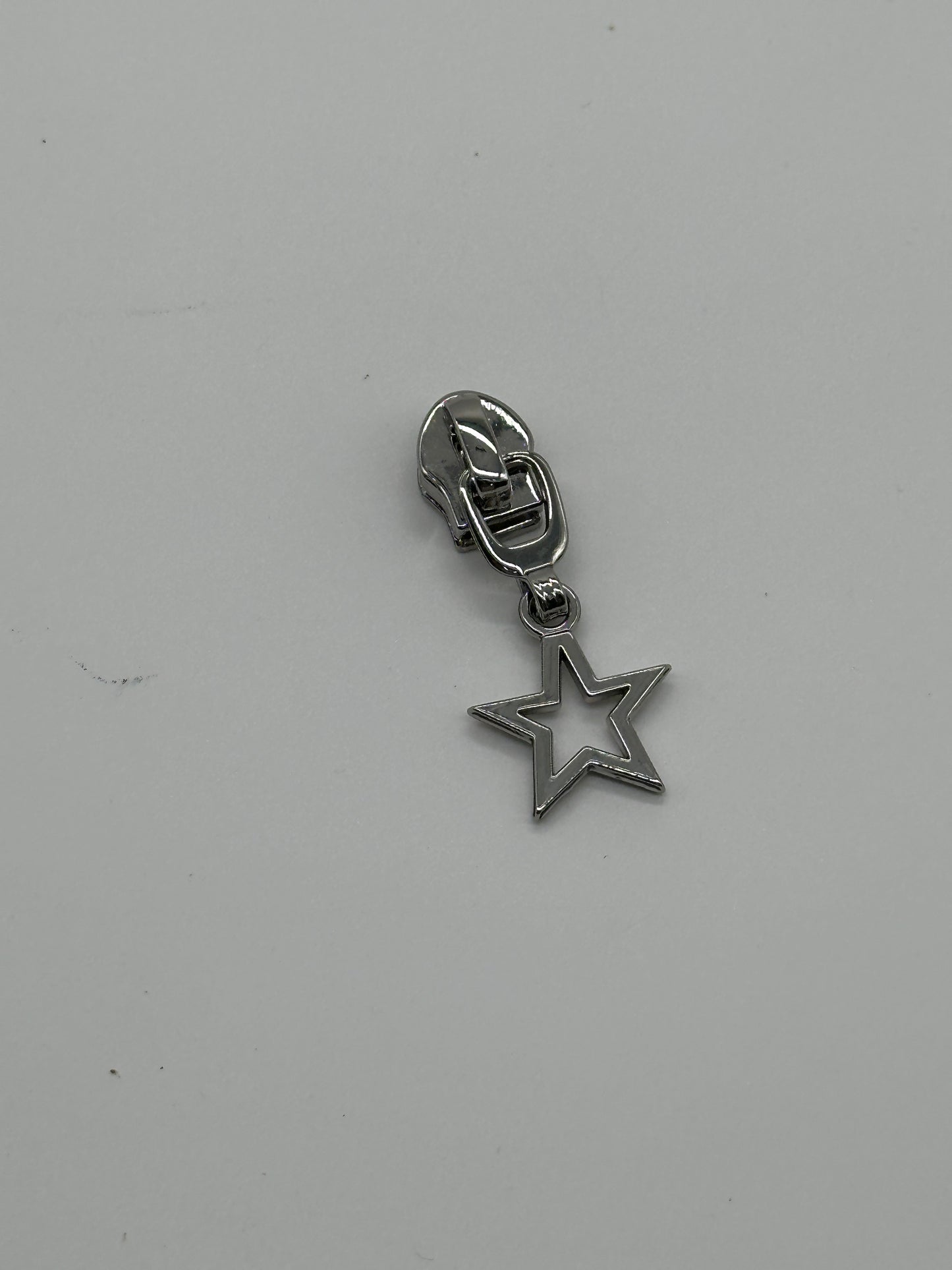 Zipper, silber, 6mm Raupe