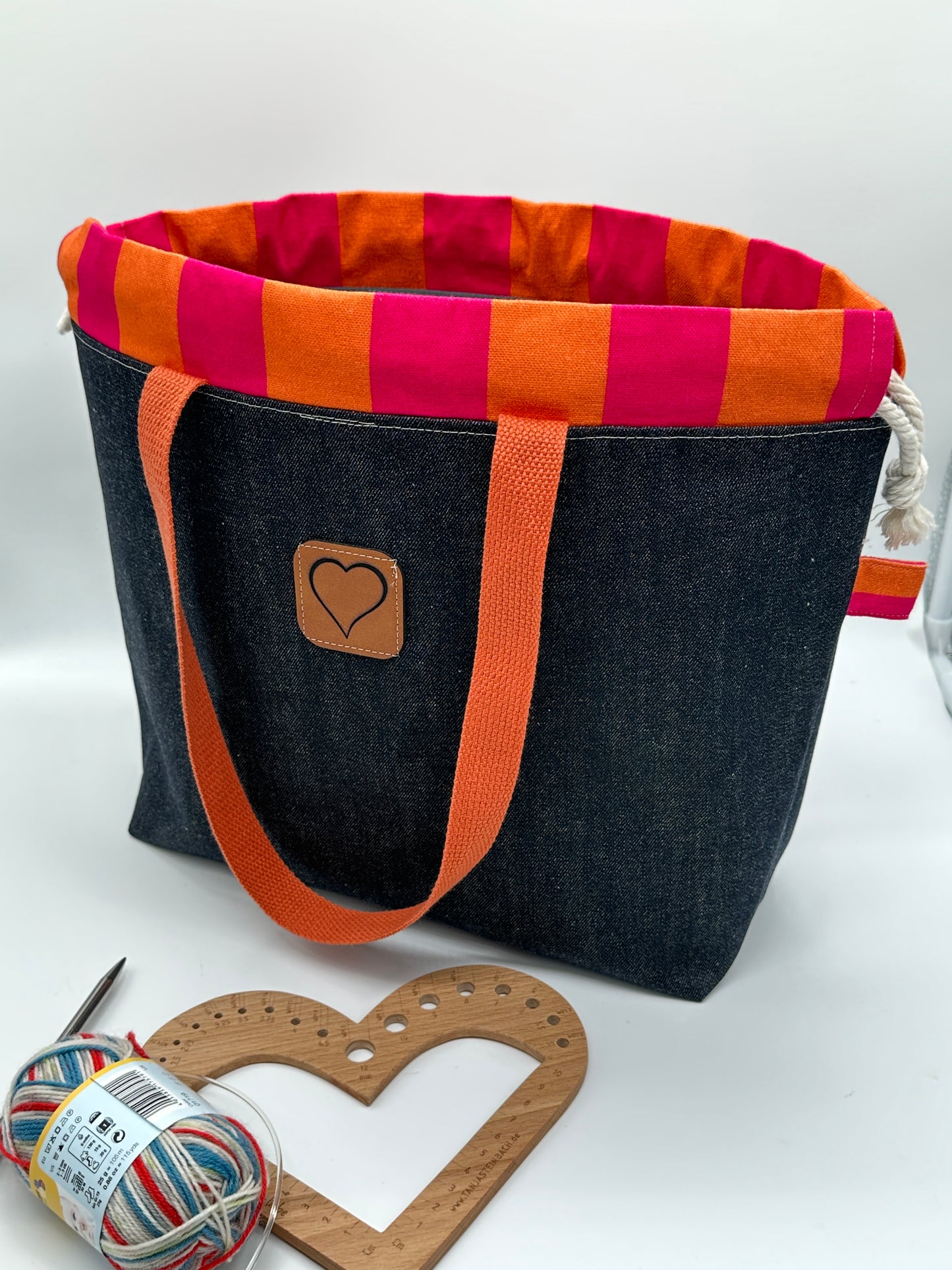 Stoffpaket Projekttasche – DIY Rundum-sorglos Paket zum Nähen