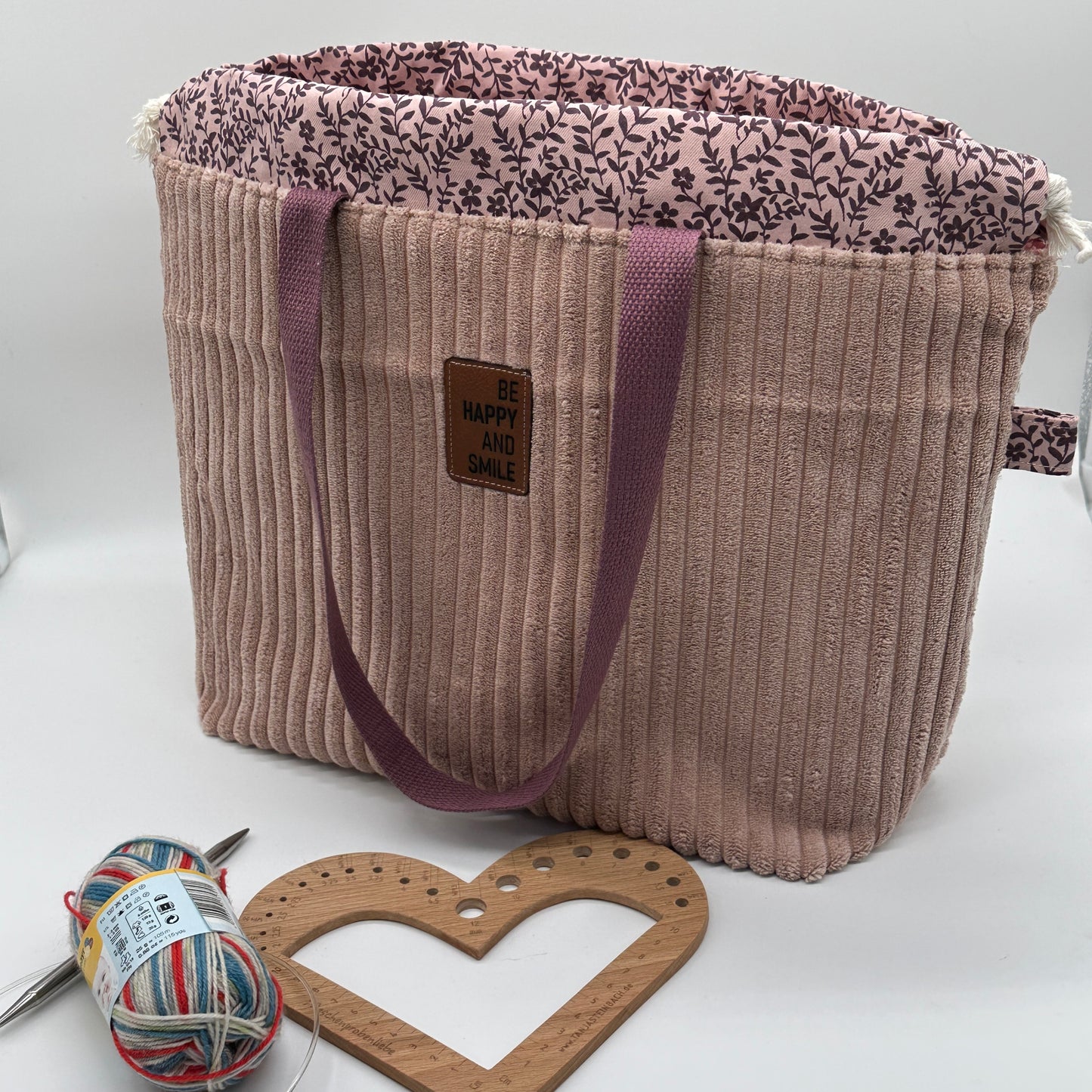 Stoffpaket Projekttasche – DIY Rundum-sorglos Paket zum Nähen