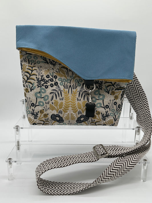 Tasche Annemie, Crossbodybag, Nähanleitung inkl. Schablonen