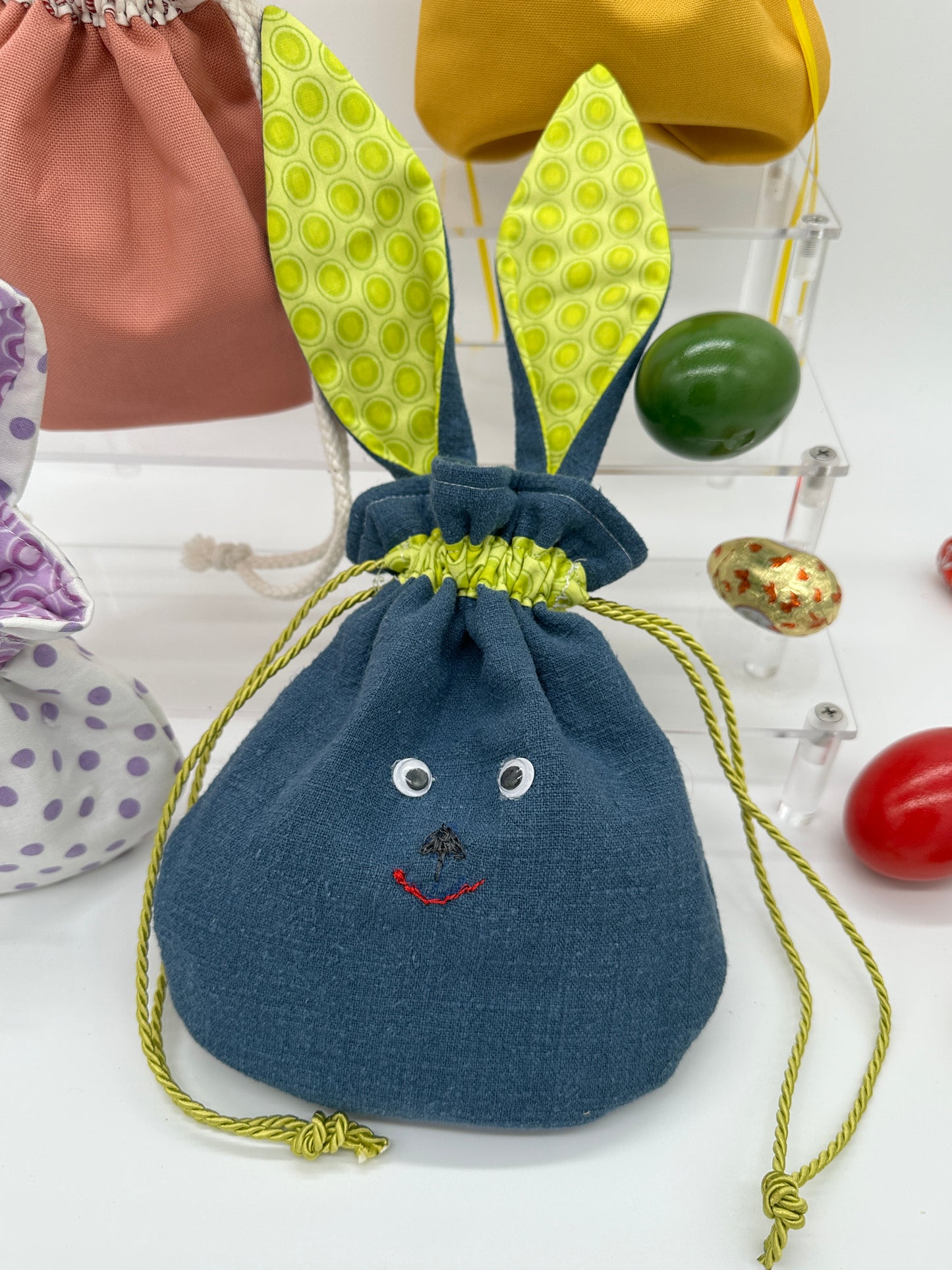 Geschenkebeutel Bunny, Nähanleitung inkl. Schablonen