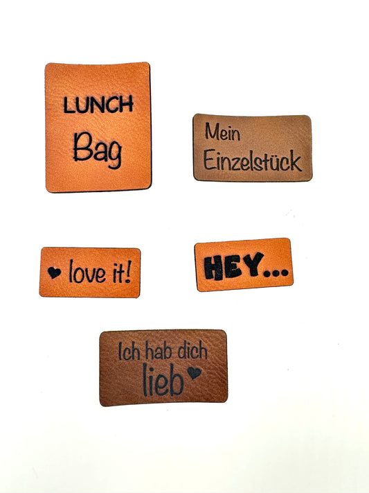 Kunstlederpatches