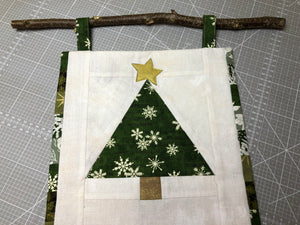Weihnachtlicher Wandbehang...Türschmuck...Tischläufer, Schablonenset