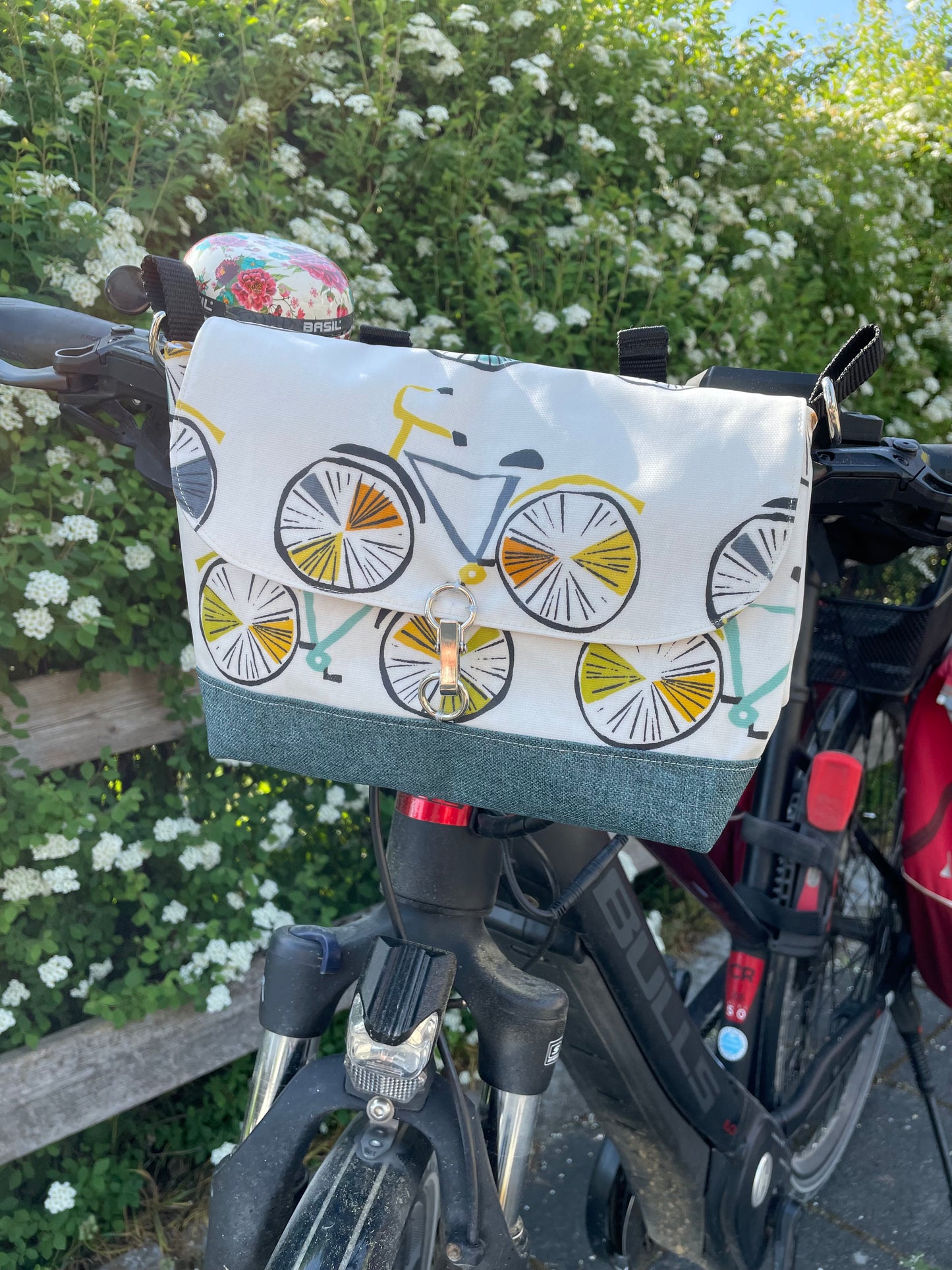 schnittmuster lenkertasche fahrrad Fahrrad-Lenkertasche / Cross-Body-Bag, Schablonenset – Nähnika